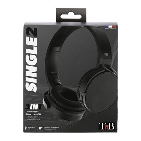 AURICULAR DIADEMA BLUETOOCH TNB NEGRO